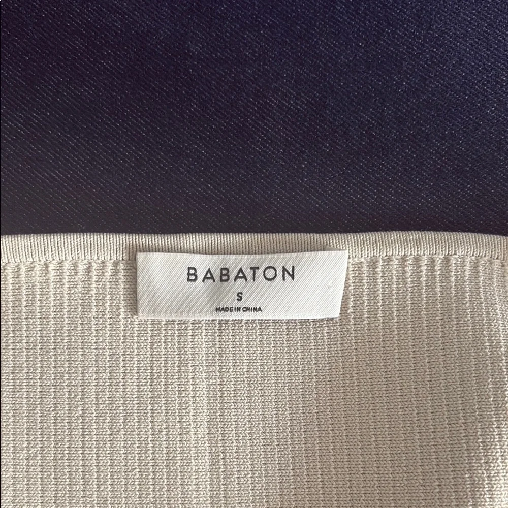 Babaton Ribbed Bandeau top - Picture 3 of 4